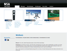 Tablet Screenshot of nsa-urbanproducts.com